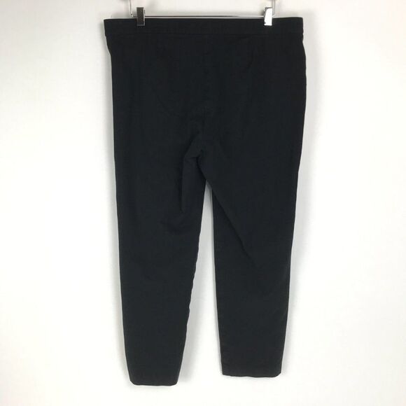 J. Jill Precision Stretch Slim Leg Pants Women's Plus Size 14 Black Mid Rise Zip - Picture 5 of 11